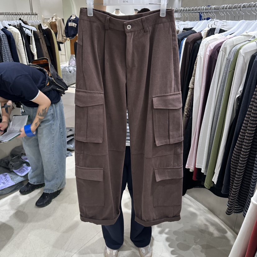 BENE東大門實拍女士新款休閑真品時尚人氣推薦休閑褲口袋SHOP BENE_Bene休閑褲圖色2