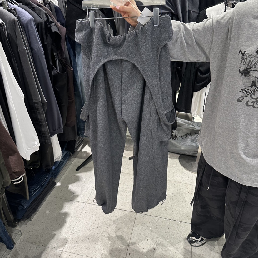 HERTZ-P東大門代購女裝新品人氣時尚推薦休閑褲不含腰帶HERTZ-P休閑褲