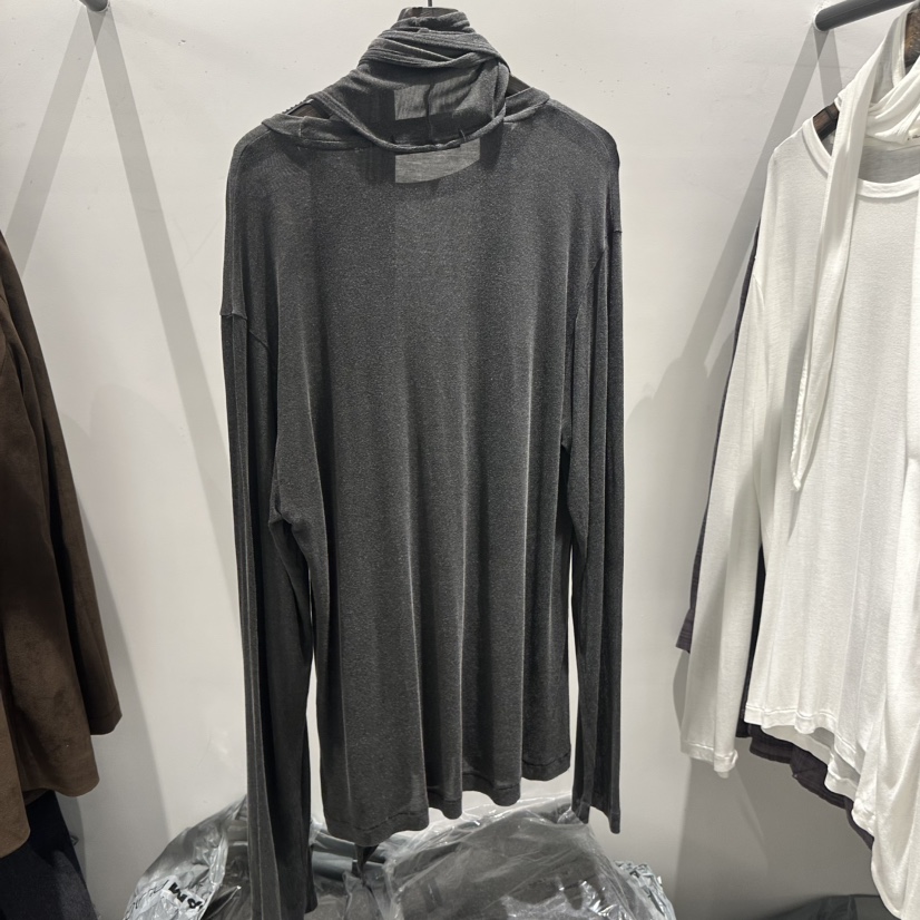 JANE BIRKIN韓國直郵女裝新款推薦真品長袖T恤含圍巾復古JANE BIRKIN設計師品牌長袖T恤