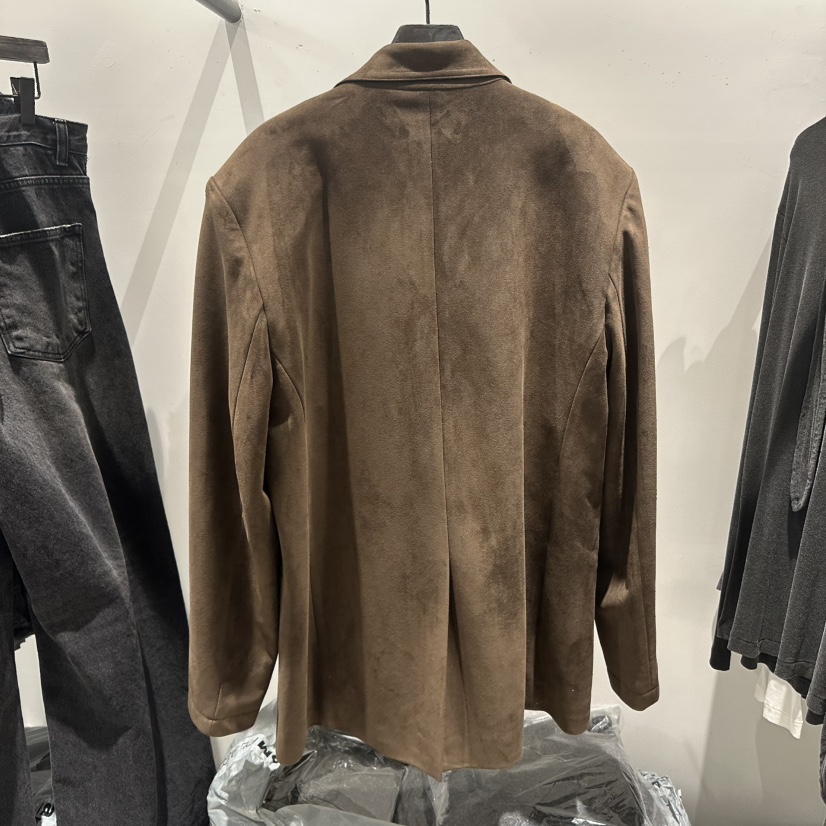 JANE BIRKIN東大門代購女士新款休閑時尚夾克不含內搭麂皮JANE BIRKIN設計師品牌夾克