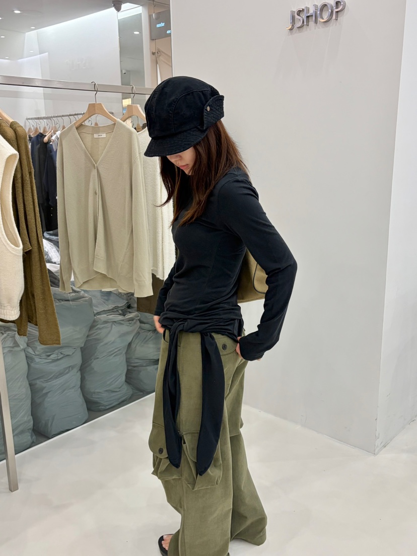 J SHOP東大門直郵女裝新品熱賣休閑時尚推薦人氣帽子紐扣J_SHOP帽子