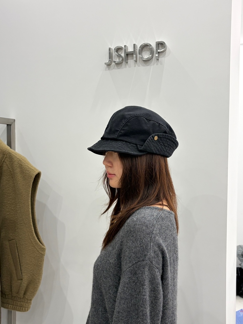 J SHOP東大門直郵女裝新品熱賣休閑時尚推薦人氣帽子紐扣J_SHOP帽子圖色2