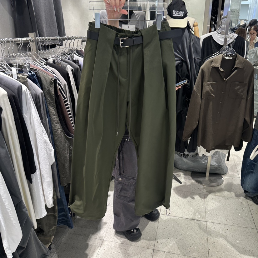 HERTZ-P東大門實拍女裝新款時尚真品休閑休閑褲不含腰帶HERTZ-P休閑褲圖色1