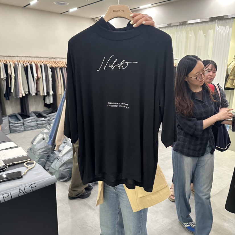 URBANSTORY/REMAKING東大門代購女士新款真品休閑推薦T恤Remaking/URBANSTORYT恤圖色3