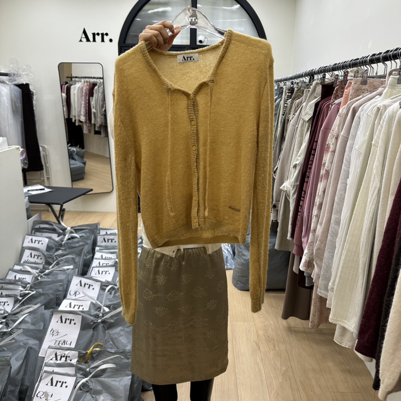 ARR東大門實拍女裝新品人氣熱賣推薦真品開衫不含內搭開衫ARR開衫圖色4
