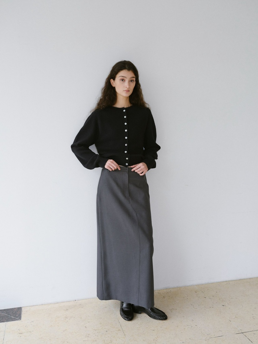 REGULARLY/PLACOR韓國代購女裝新品休閑時尚真品長裙粗羊毛REGULARLY/PLACOR長裙