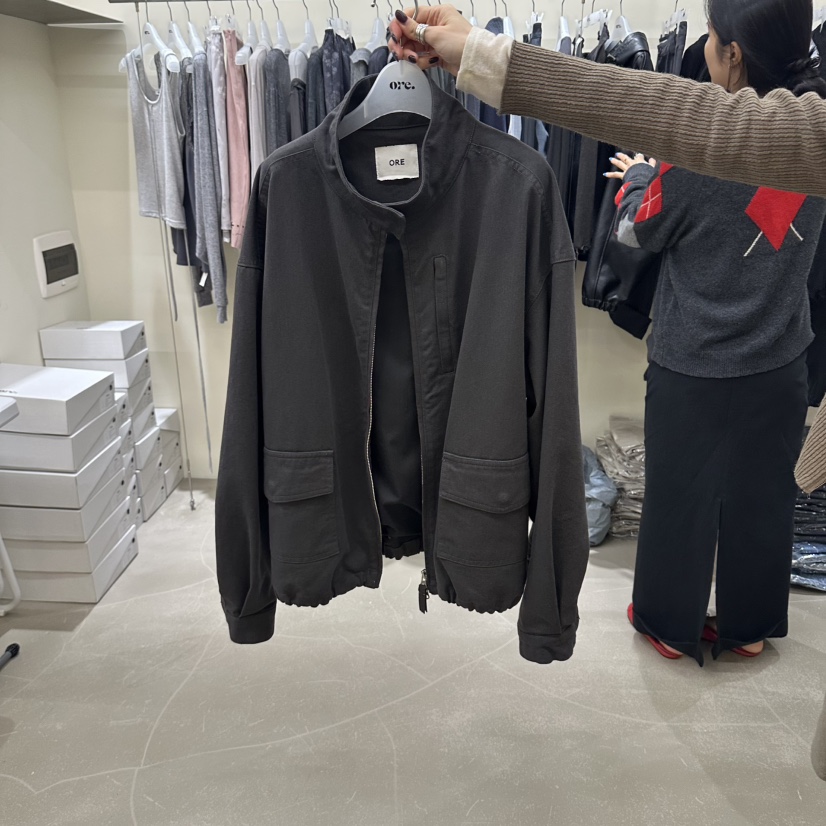 ORE-P韓國代購女裝新品休閑推薦熱賣時尚真品人氣夾克ORE夾克圖色2