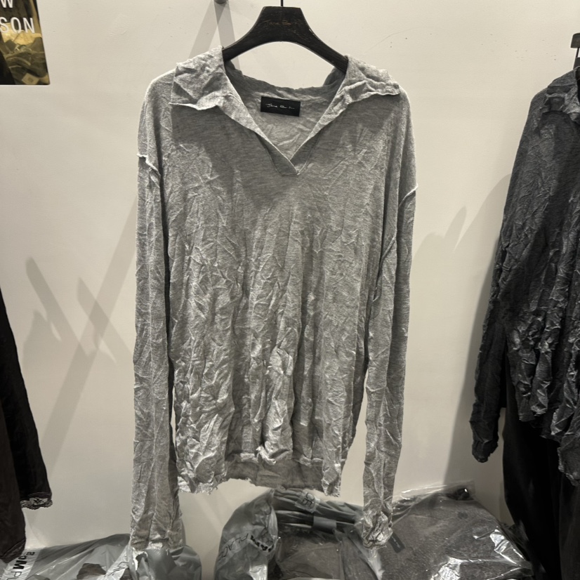 JANE BIRKIN東大門實拍女士新款時尚真品長袖T恤羊毛經典JANE BIRKIN設計師品牌長袖T恤圖色1