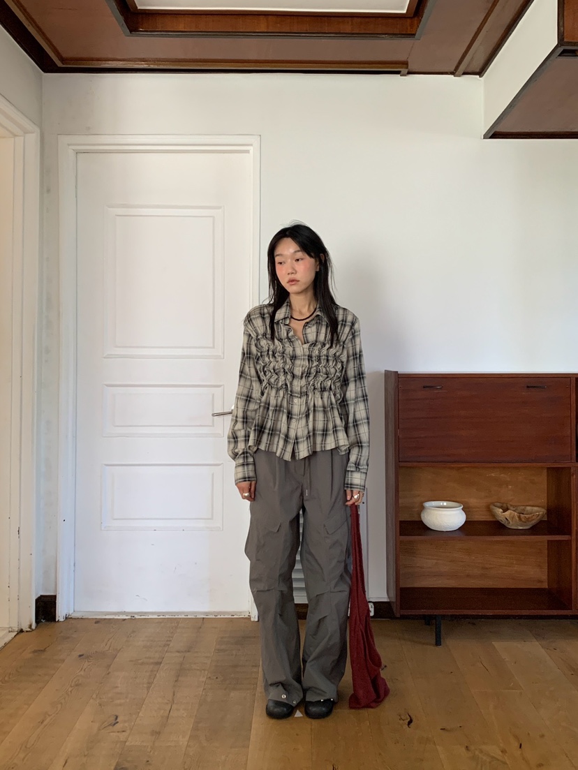 MORE THAN-P東大門代購女裝新款熱賣真品人氣襯衫蕾絲衫MORE THAN襯衫/蕾絲衫