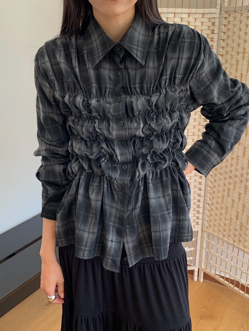MORE THAN-P東大門代購女裝新款熱賣真品人氣襯衫蕾絲衫MORE THAN襯衫/蕾絲衫