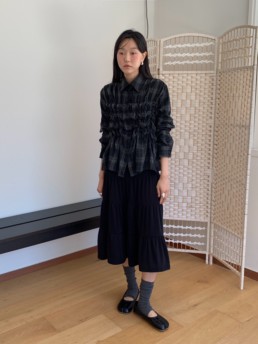 MORE THAN-P東大門代購女裝新款熱賣真品人氣襯衫蕾絲衫MORE THAN襯衫/蕾絲衫