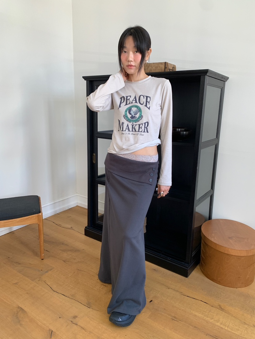MORE THAN-P東大門實拍女士新品熱賣真品時尚休閑長袖T恤MORE THAN長袖T恤