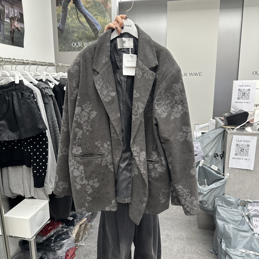 OURWAVE/OUR ROOM東大門直郵女士新款推薦休閑熱賣夾克OURWAVE/OUR ROOM夾克圖色2