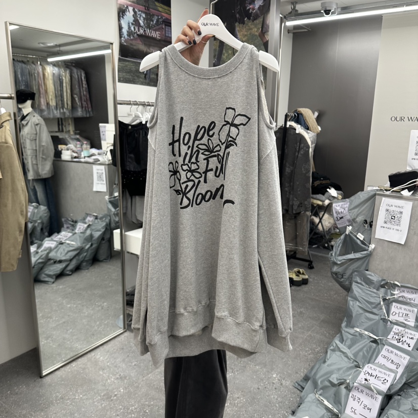 OURWAVE/OUR ROOM東大門代購女裝新款時尚人氣熱賣衛衣OURWAVE/OUR ROOM衛衣圖色2