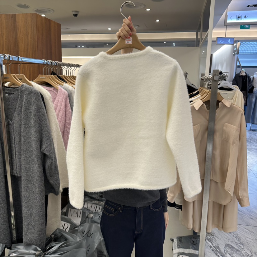 MER韓國代購女士新品推薦人氣休閑時尚熱賣真品開衫口袋MER/ANGELO BIANCO開衫