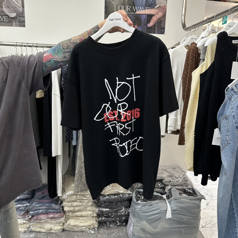 OURWAVE/OUR ROOM東大門實拍女裝新款真品熱賣人氣時尚T恤OURWAVE/OUR ROOMT恤圖色3