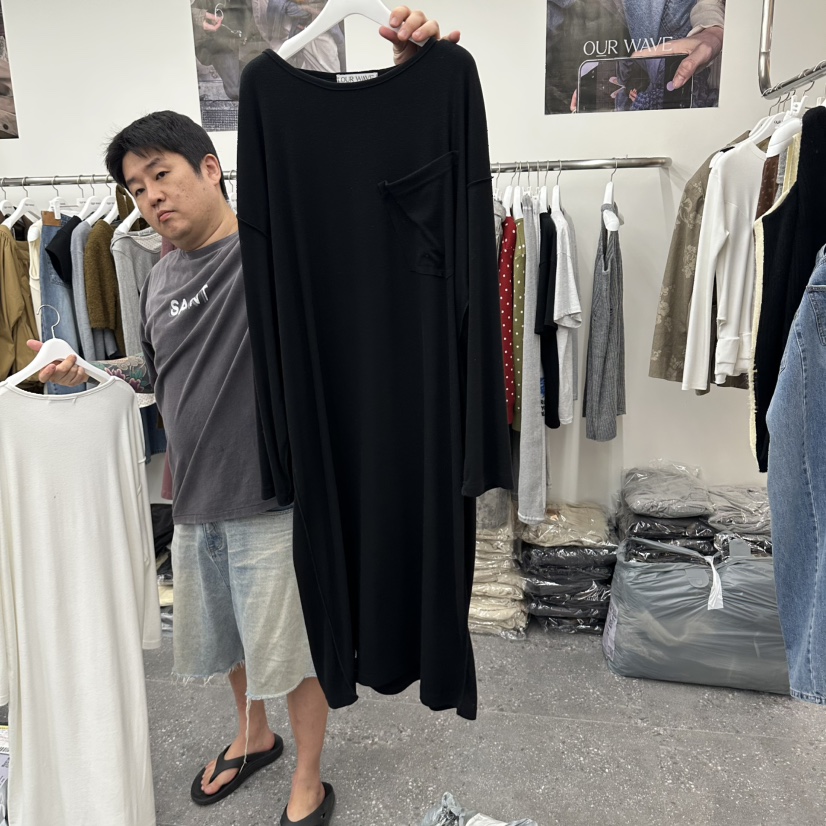 OURWAVE/OUR ROOM韓國直郵女士新品時尚熱賣連衣裙口袋OURWAVE/OUR ROOM連衣裙圖色2