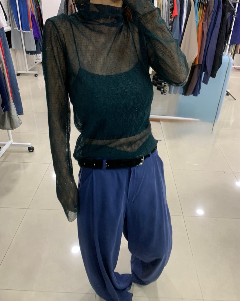 PARIS MATCH韓國直郵女裝新品人氣熱賣休閑時尚推薦長袖T恤PARIS MATCH長袖T恤圖色3