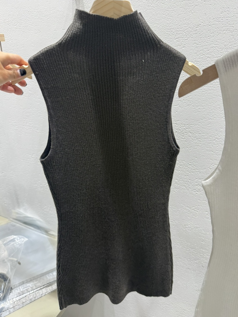 JIMMY東大門代購女裝新品推薦真品人氣熱賣時尚吊帶背心高領JIMMY/REMAKE吊帶/背心