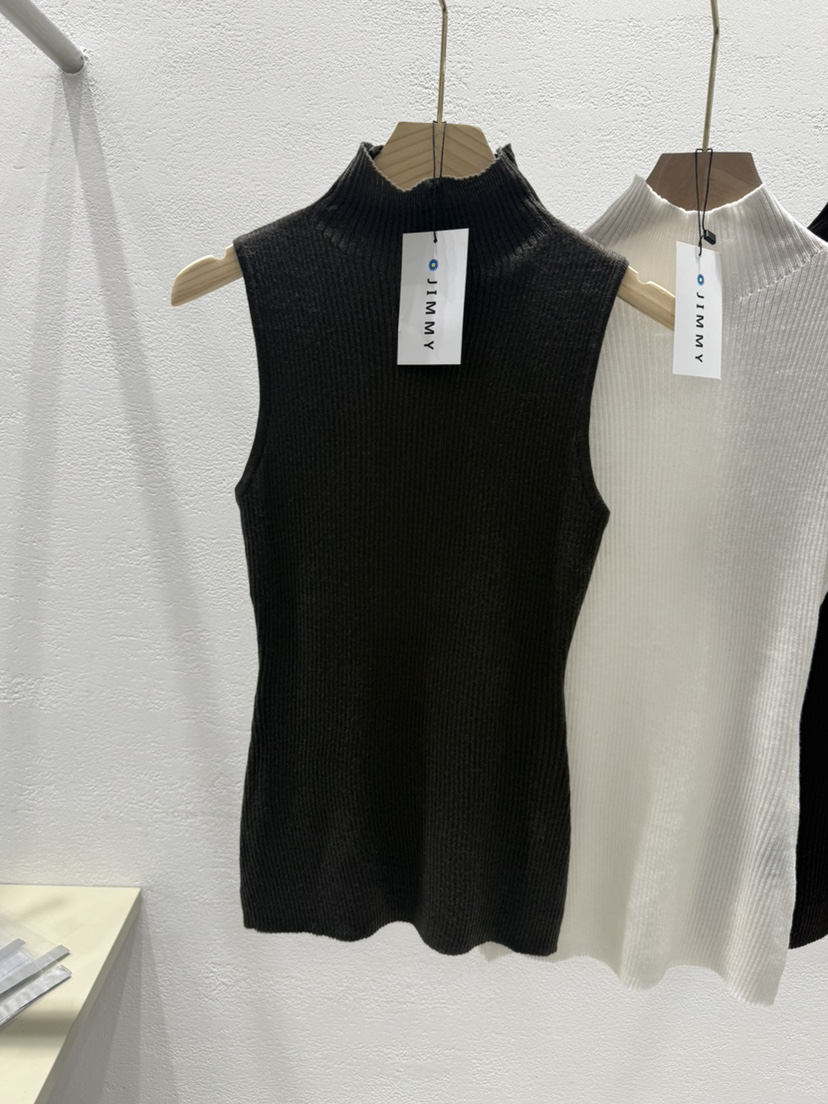 JIMMY東大門代購女裝新品推薦真品人氣熱賣時尚吊帶背心高領JIMMY/REMAKE吊帶/背心圖色1