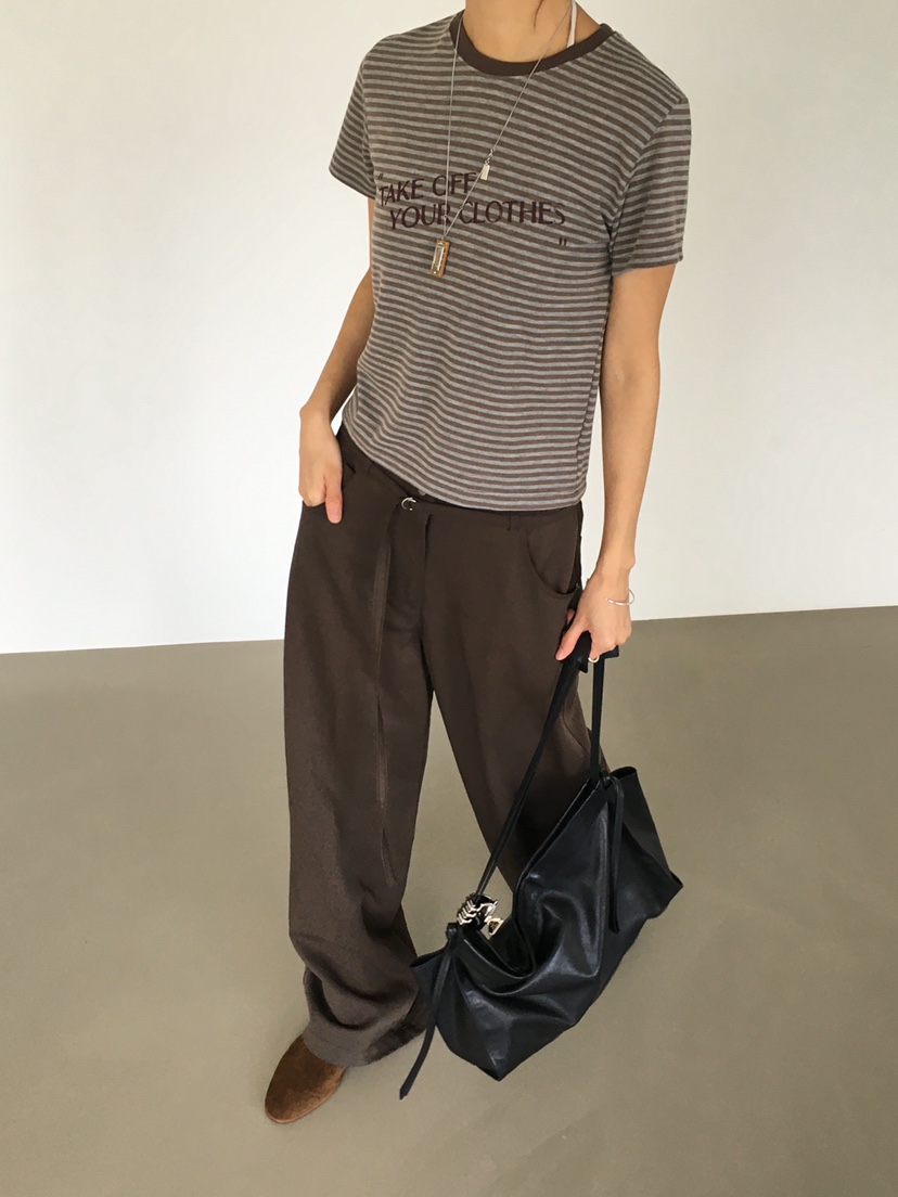 KARE/WEREPIECE東大門直郵女裝新款推薦真品休閑褲含腰繩KARE/WEREPIECE休閑褲