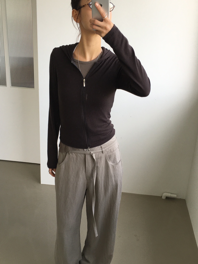 KARE/WEREPIECE韓國代購女士新款休閑時尚長袖T恤柔軟兜帽KARE/WEREPIECE長袖T恤