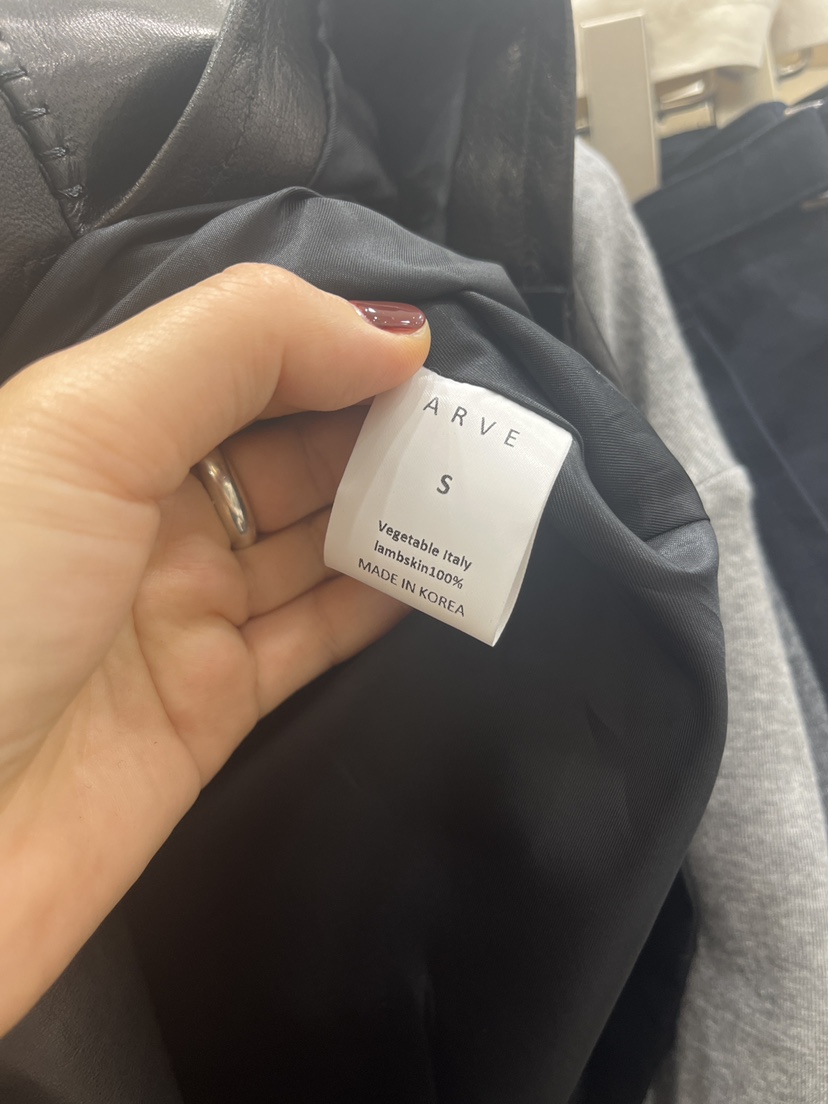 ARVE東大門代購女士新品推薦真品人氣時尚半身裙中短裙皮革ARVE半身裙/中短裙