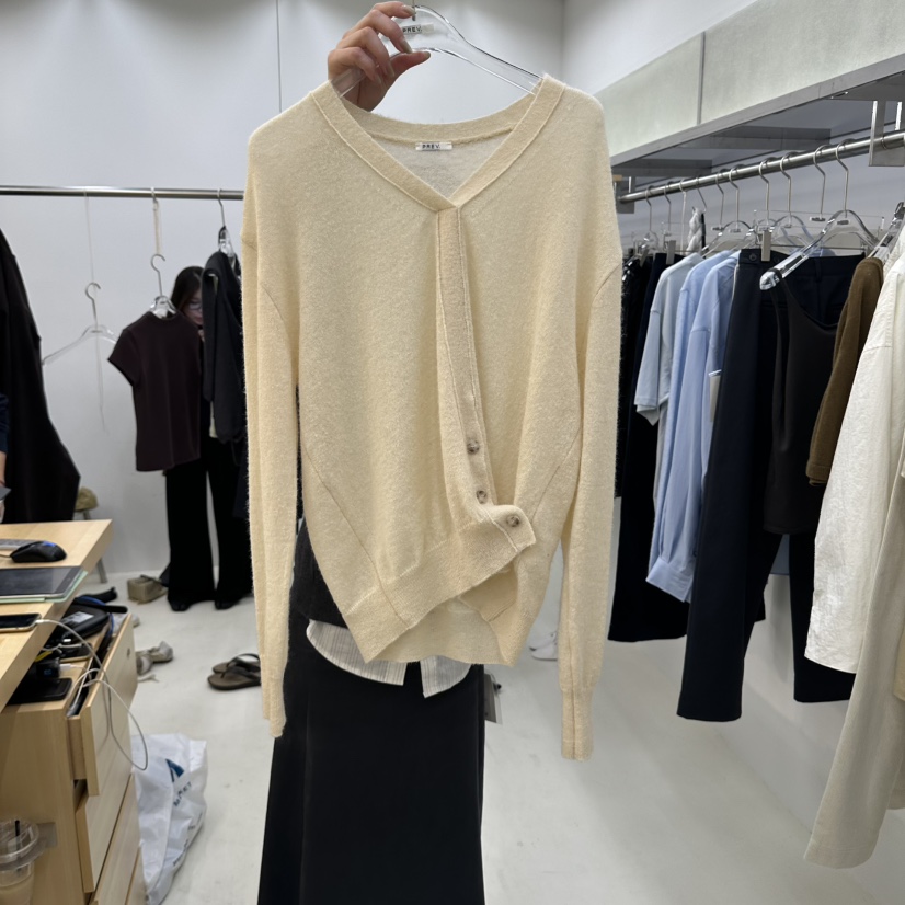 PREV.韓國直郵女士新品真品熱賣推薦人氣休閑時尚針織衫PREV.針織衫圖色1