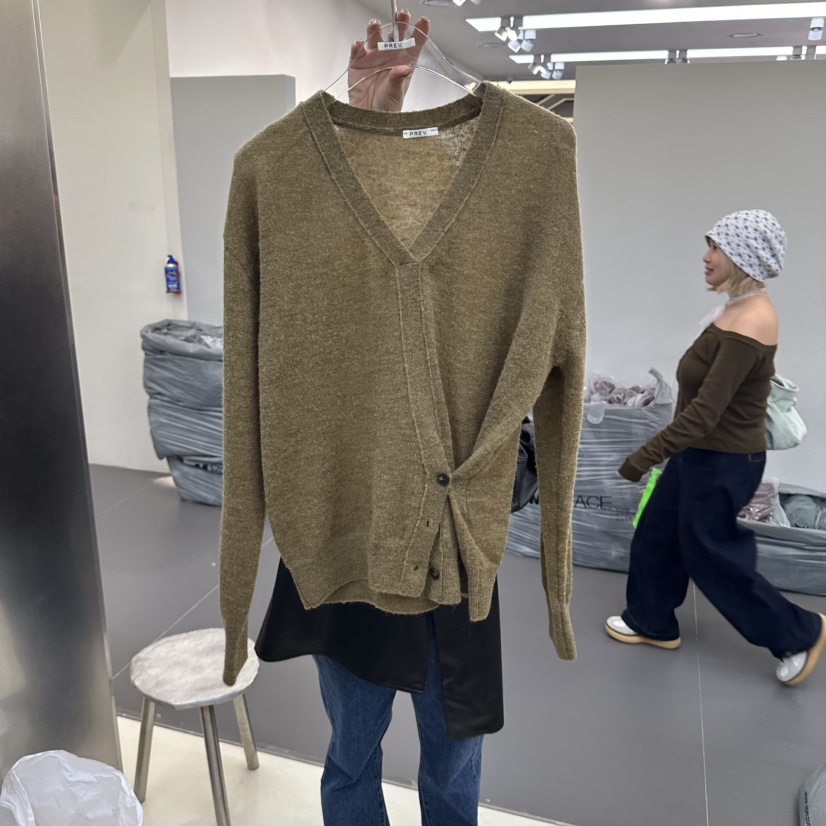 PREV.韓國直郵女士新品真品熱賣推薦人氣休閑時尚針織衫PREV.針織衫圖色2
