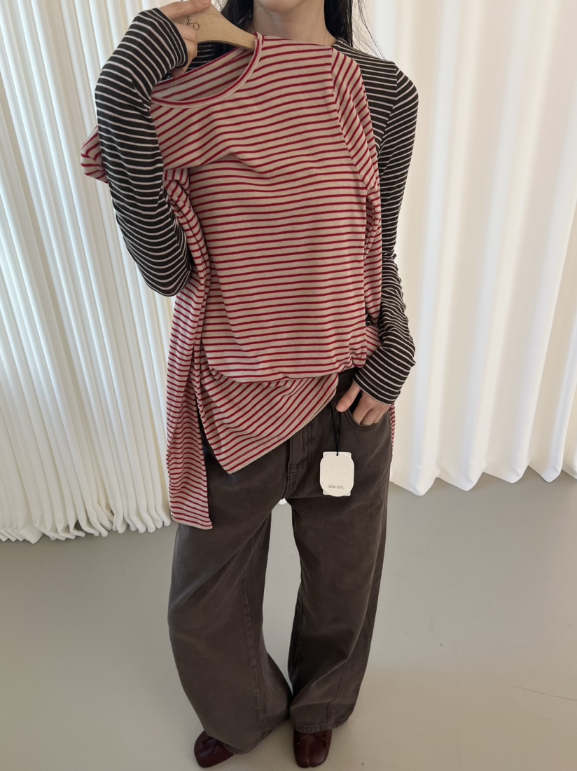 ME MO東大門實拍女士新款時尚推薦真品熱賣休閑人氣長袖T恤ME MO長袖T恤