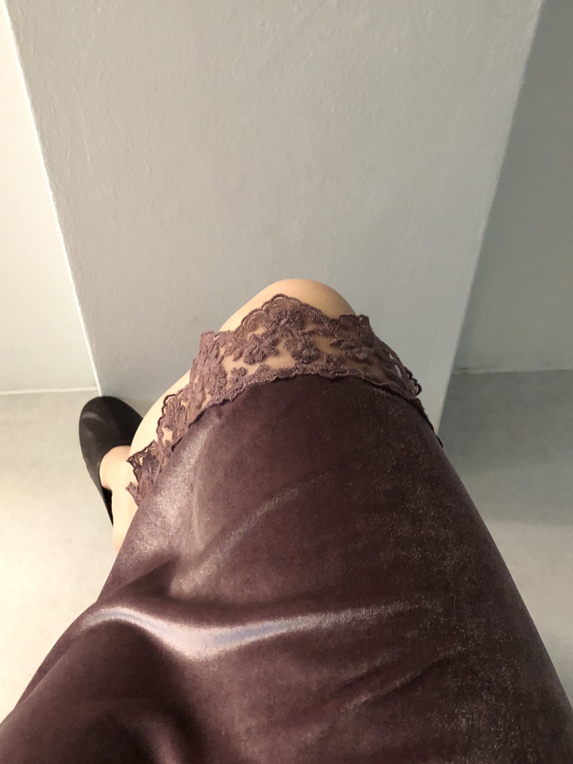 NOPROBLEM東大門直郵女士新款熱賣真品半身裙中短裙天鵝絨NOPROBLEM半身裙/中短裙