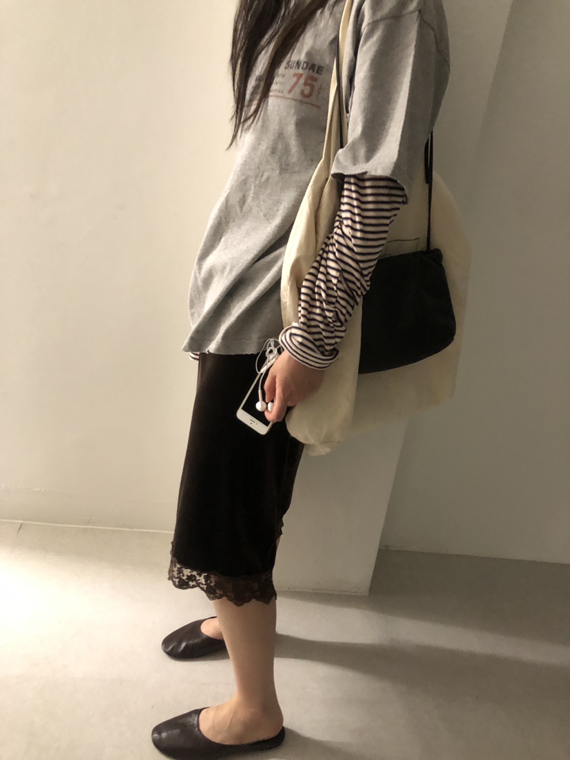 NOPROBLEM東大門直郵女士新款熱賣真品半身裙中短裙天鵝絨NOPROBLEM半身裙/中短裙