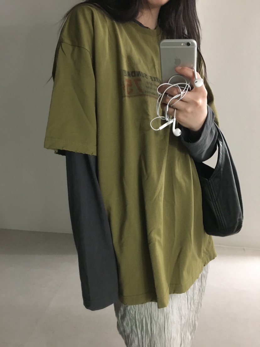 NOPROBLEM東大門代購女士新款時尚推薦真品人氣熱賣休閑T恤NOPROBLEMT恤