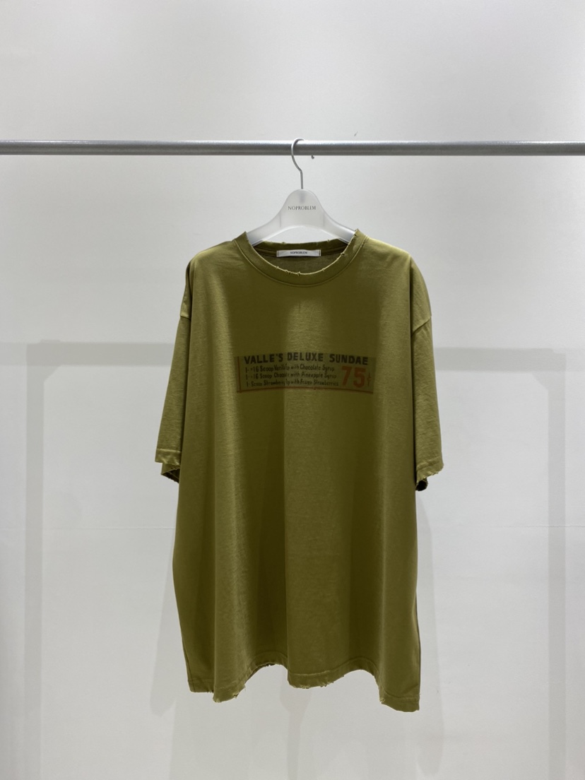 NOPROBLEM東大門代購女士新款時尚推薦真品人氣熱賣休閑T恤NOPROBLEMT恤圖色2