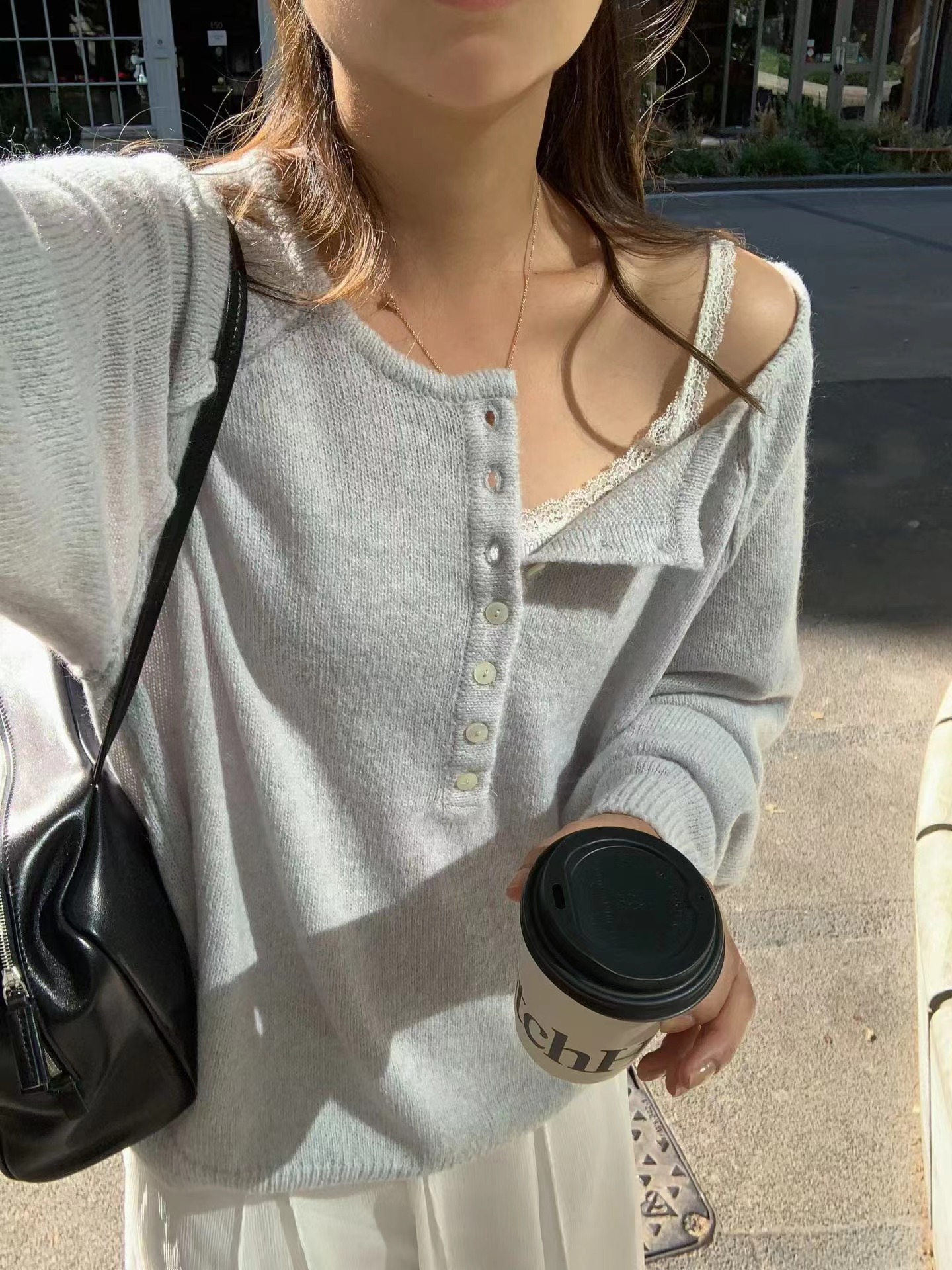 LITER韓國代購女士新款休閑熱賣真品推薦時尚人氣吊帶背心LITER吊帶/背心