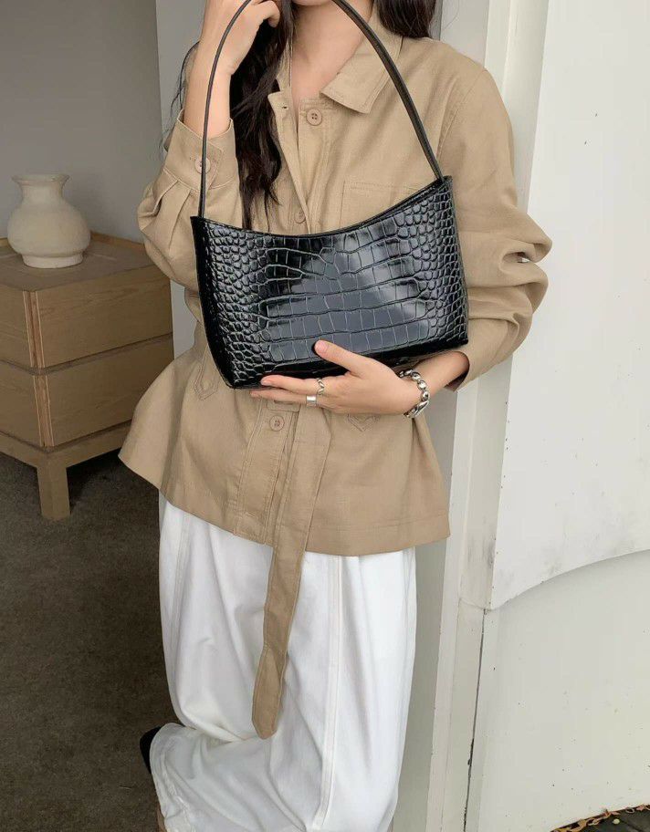 TROUVAILLE東大門代購女士新品人氣推薦休閑單肩斜跨包牛皮TROUVAILLE單肩/斜跨包