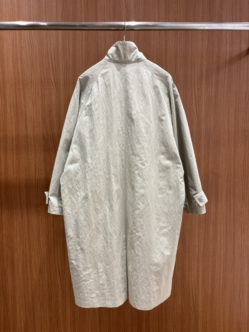 MABE韓國代購女裝新品推薦人氣休閑熱賣真品長款風衣復古MABE長款風衣