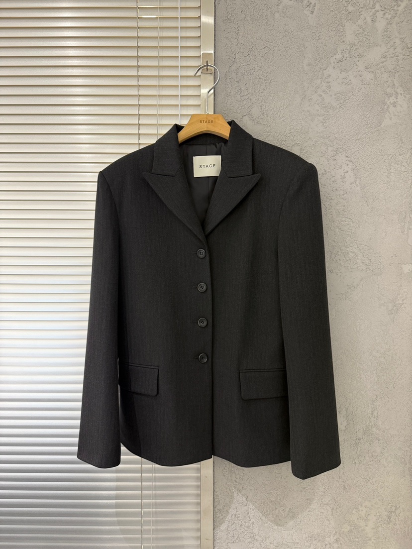 STAGE東大門代購女裝新款推薦真品熱賣休閑人氣時尚西裝西服STAGE西裝/西服圖色2