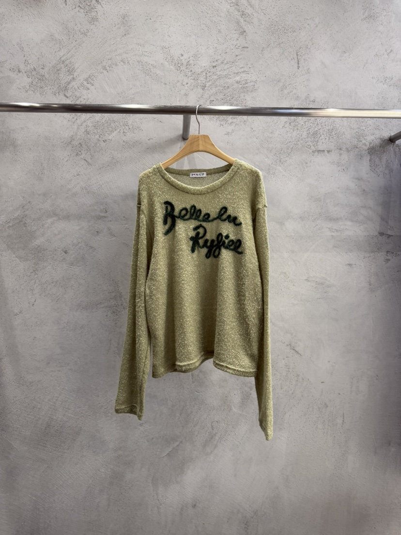 PIN-UP韓國直郵女裝新品熱賣真品推薦人氣休閑針織衫字母PIN-UP針織衫圖色3