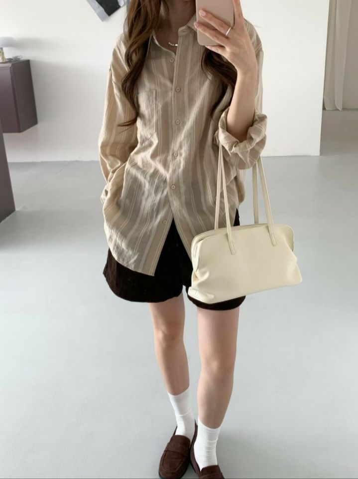 TROUVAILLE東大門代購女裝新品推薦人氣休閑真品單肩斜跨包TROUVAILLE單肩/斜跨包圖色3