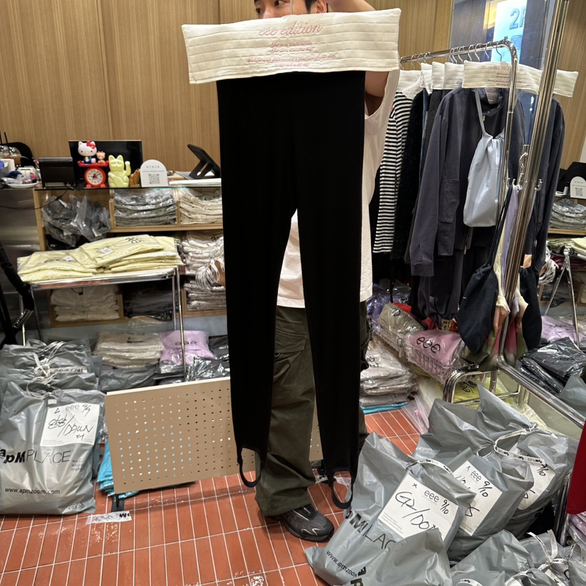 EEE東大門代購女士新品熱賣推薦人氣真品時尚休閑褲緊身褲EEE休閑褲圖色2