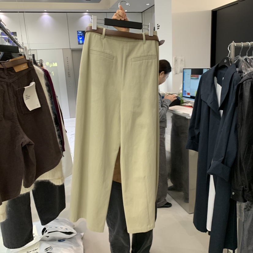 THE SECOND GROW韓國直郵女裝新款推薦人氣休閑褲不含腰帶THE SECOND GROW休閑褲