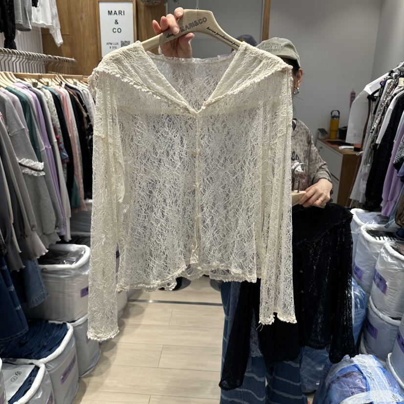 MARI CO東大門直郵女裝新款真品人氣推薦熱賣襯衫蕾絲衫MARI CO襯衫/蕾絲衫圖色1