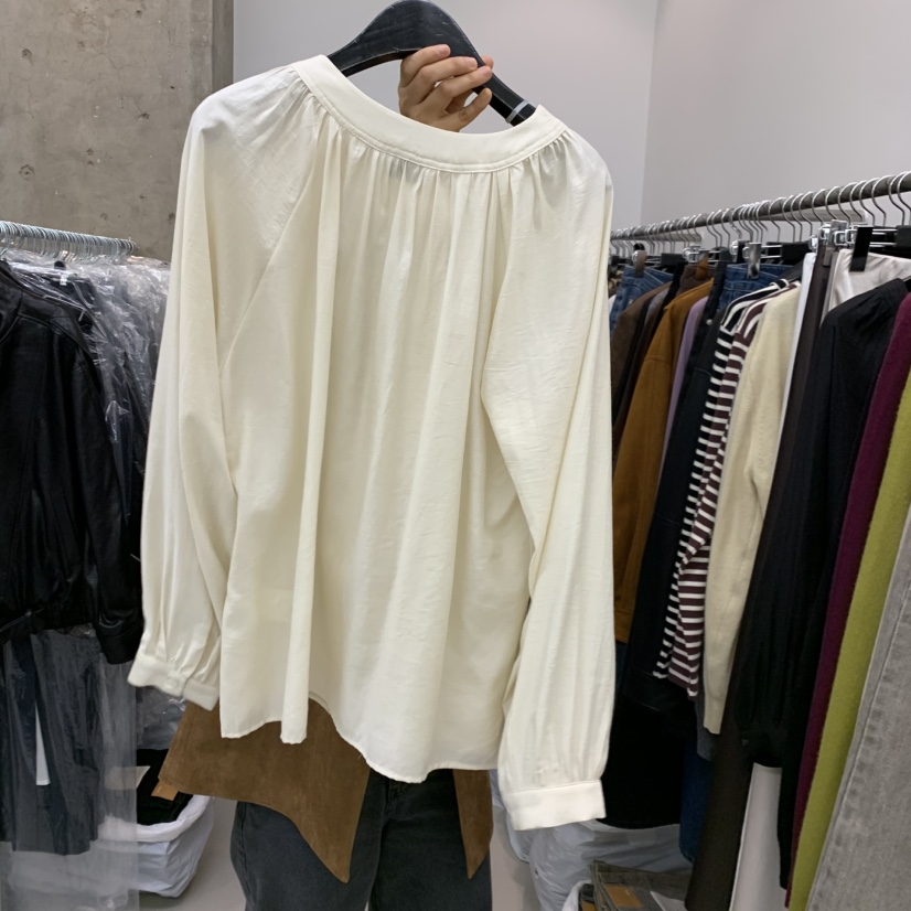 THE SECOND GROW東大門實拍女士新品熱賣休閑襯衫蕾絲衫THE SECOND GROW襯衫/蕾絲衫