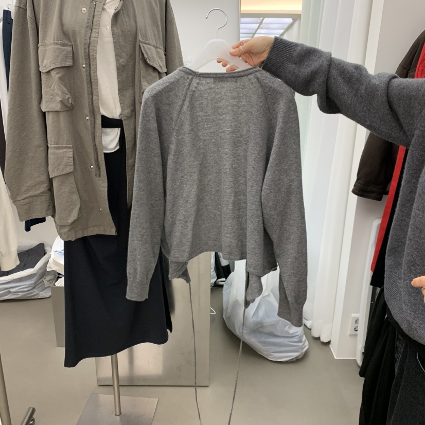BRICKSADE韓國直郵女裝新款休閑推薦人氣開衫不含內搭羊絨BRICKSADE開衫