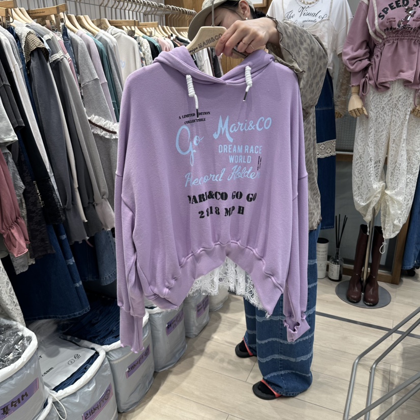 MARI CO韓國直郵女裝新品休閑推薦熱賣人氣真品時尚衛衣MARI CO衛衣圖色2