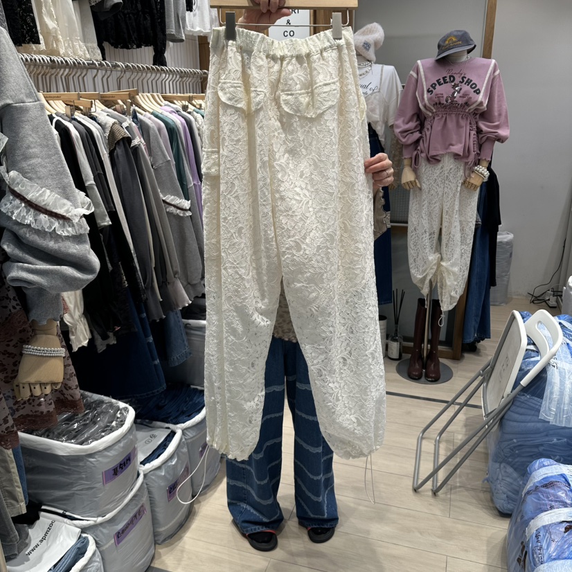 MARI CO韓國代購女裝新品休閑推薦人氣真品熱賣時尚休閑褲MARI CO休閑褲