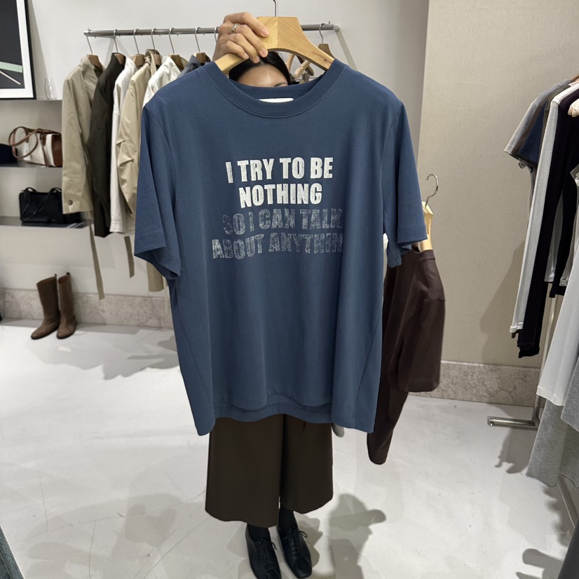 ANDMORE BUTTON東大門代購女士新品時尚推薦熱賣真品T恤ANDMORE BUTTONT恤圖色2