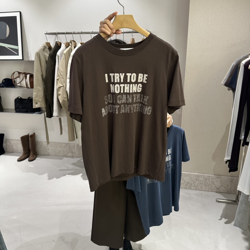 ANDMORE BUTTON東大門代購女士新品時尚推薦熱賣真品T恤ANDMORE BUTTONT恤圖色3