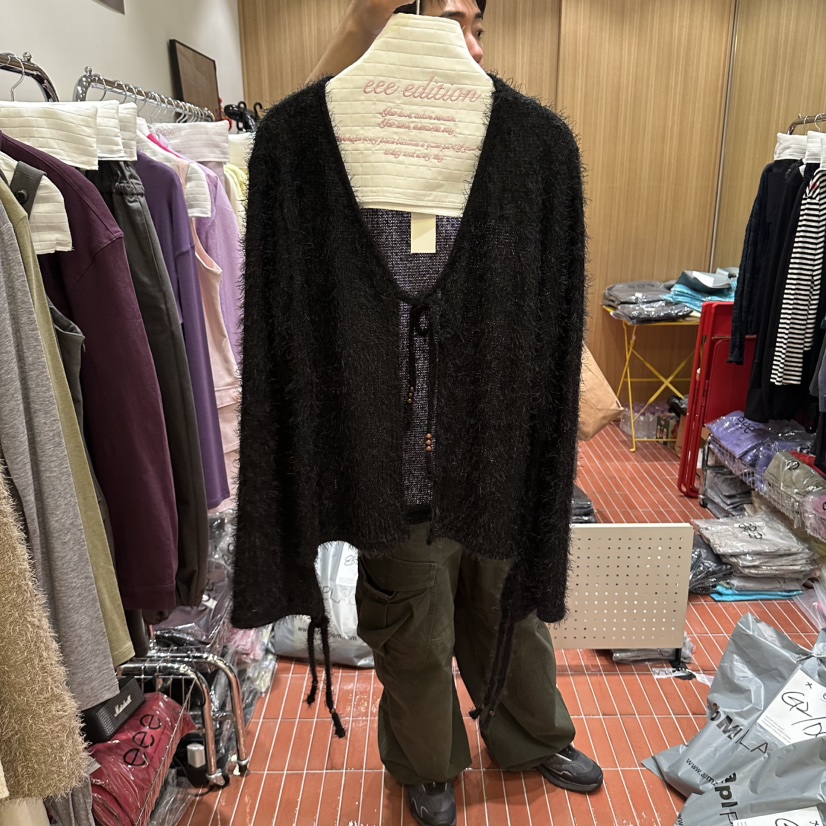 EEE韓國代購女士新品推薦時尚休閑熱賣真品人氣開衫EEE開衫圖色2